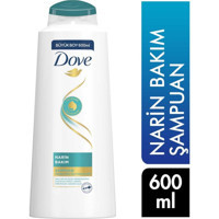 Dove Narin Bakım Onarıcı Düz Saçlar İçin Kremsiz Şampuan Unisex Şampuanı 600 ml