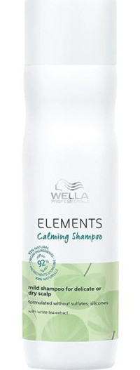 Wella Elements Calming Düz Saçlar İçin Kremsiz Şampuan Unisex Şampuanı 250 ml