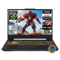 Asus TUF Gaming F15 FX507Vİ-LP096A8 Harici GeForce RTX 4070 Intel Core i7 13620H 64 GB DDR5 1 TB - 512 GB SSD 15.6 inç FHD Freedos Gaming Laptop CNT009 Çanta