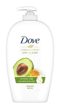 Dove Avokado Nemlendiricili 4'lü 450 ml Sıvı Sabun