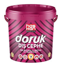 Haskan Doruk Dış Cephe Boyası Silikonlu 3 kg Siyah