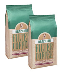 Mehmet Efendi Sade Brezilya Arabica Öğütülmüş Filtre Kahve 2x250 gr