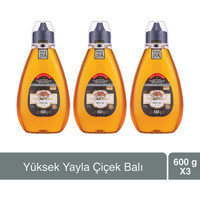 Balparmak Çıtkapak Yüksek Yayla Süzme Çiçek Balı 3x600 gr