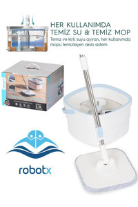 Egonex RobotX Mop Beyaz