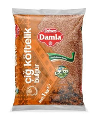 Damla Çiğ Köftelik Bulgur 2x1 kg