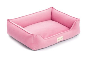 Pet Comfort Delta Yıkanabilir Tek Fonksiyonlu 75x60 cm Simit Kedi Yatağı Pembe