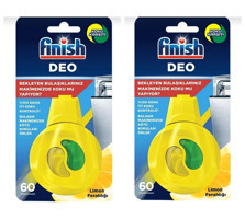 Finish Deo Limonlu Bulaşık Makinesi Kokusu 2x60 Adet