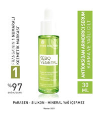 Yves Rocher Sebo Pure Vegetal Canlandırıcı Jel Yüz Serumu 30 ml