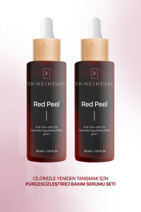 Skin Sensual Red Peel Canlandırıcı Ampul Yüz Serumu 2x30 ml