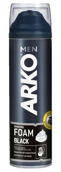 Arko Black Seyahat Boyu Tıraş Köpüğü 200 ml