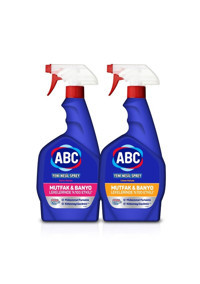 Abc Sprey Mutfak ve Banyo Temizleyici 2x750 ml