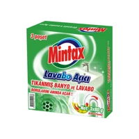 Mintax Lavabo Açıcı Granül Mutfak ve Banyo Temizleyici 3x80 gr