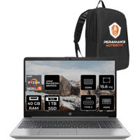 HP 255 G9 6Q8N1ES199 Dahili AMD Radeon RX Vega 7 AMD Ryzen 5 5625U 40 GB Ram 1 TB SSD 15.6 inç Full HD FreeDos Laptop + PER4 Çanta