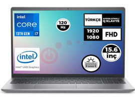 Dell Vostro 3530 N1601PVNB3530U 013 Dahili Intel Iris Xe Graphics Eligible Intel Core i7 1355U 32 GB Ram 1 TB SSD 15.6 inç Full HD Windows 11 Pro Laptop