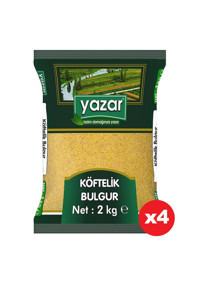 Yazar Köftelik Bulgur 4X2 kg