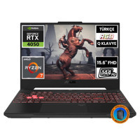 Asus TUF Gaming A15 FA507NU-LP030A11-CNT012 Harici GeForce RTX 4050 AMD Ryzen 7 7735HS 64 GB Ram 2 TB SSD 15.6 inç Full HD FreeDos Oyuncu Laptop