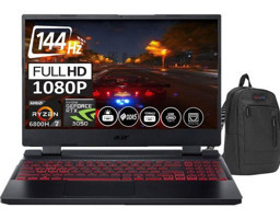 Acer Nitro 5 AN515-46 NHQGXEY00324 Harici GeForce RTX 3050 AMD Ryzen 7 6800H 34 GB DDR5 Ram 2 TB SSD 15.6 inç Full HD Windows 11 Pro Oyuncu Laptop + Zetta Çanta