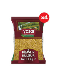 Yazar İri Taneli Pilavlık Bulgur 4X1 kg