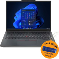 Lenovo Thinkpad E14 21JLS213FD02 CNT003 Dahili Intel Iris Xe Graphics Eligible Intel Core i5 1335U 16 GB Ram 1 TB SSD 14 inç Full HD Windows 11 Pro Laptop + Zitek 16 GB Flash Bellek