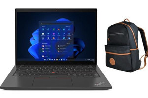 Lenovo Thinkpad T14 Gen 3 21AH00CSTX 065 Dahili Intel Iris Xe Graphics Eligible Intel Core i7 1255U 16 GB Ram 1 TB SSD 14 inç Full HD FreeDos Laptop + Çanta