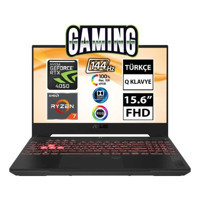 Asus TUF Gaming A15 FA507NUW08 Harici GeForce RTX 4050 AMD Ryzen 7 7735HS 8 GB Ram 2 TB SSD 15.6 inç Full HD Windows 11 Pro Oyuncu Laptop