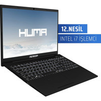 Monster HUMA H5 V4.2 Dahili Intel Iris Xe Graphics Eligible Intel Core i7 1255U 16 GB Ram 500 GB SSD 15.6 inç Full HD FreeDos Laptop