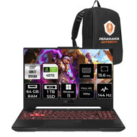 Asus TUF Gaming F15 LP097P413 Harici GeForce RTX 4070 Intel Core i7 13620H 64 GB Ram 1 TB SSD 15.6 inç Full HD Windows 11 Pro Oyuncu Laptop + PER4 Çanta