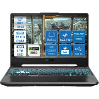 Asus TUF Gaming F15 FX506HF-HN03013 Harici GeForce RTX 2050 Intel Core i5 11400H 34 GB Ram 1 TB SSD 15.6 inç Full HD FreeDos Oyuncu Laptop