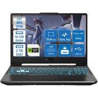 Asus TUF Gaming F15 FX506HF-HN02816 Harici GeForce RTX 2050 Intel Core i5 11400H 16 GB Ram 2 TB SSD 15.6 inç Full HD FreeDos Oyuncu Laptop