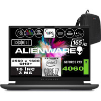 Dell Alienware M16 R1 AWM16I7X60WH05 Harici GeForce RTX 4060 Intel Core i7 13700HX 32 GB DDR5 Ram 512 GB SSD 16 inç QHD Windows 11 Home Oyuncu Laptop