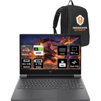 HP Victus 16 892P9EAPN343 Harici GeForce RTX 4050 AMD Ryzen 7 7840HS 64 GB Ram 2 TB SSD 16.1 inç Full HD FreeDos Oyuncu Laptop + PER4 Çanta