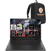 HP Omen 17 7P6D5EAPN340 Harici GeForce RTX 4080 Intel Core i9 13900HX 64 GB Ram 2 TB SSD 17.3 inç QHD FreeDos Oyuncu Laptop + PER4 Çanta