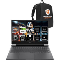 HP Victus 15 A05NJEAPN410 Harici GeForce RTX 4060 AMD Ryzen 5 8645HS 48 GB Ram 4 TB SSD 15.6 inç Full HD Windows 11 Pro Oyuncu Laptop + PER4 Çanta