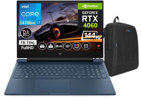 HP Victus 16 R1001NT VCS9J205EA15 Harici GeForce RTX 4060 Intel Core i7 14700HX 32 GB DDR5 Ram 2 TB SSD 16.1 inç Full HD Windows 11 Home Oyuncu Laptop + WeblegelsinÇanta