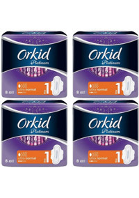 Orkid Platinum Organik 4 Adet 8'li Normal Günlük Ped