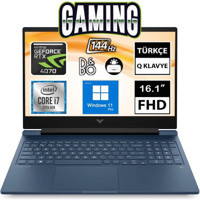 HP Victus 16 R0007NT 7P6B3EA09 Harici GeForce RTX 4070 Intel Core i7 13700H 32 GB Ram 1 TB SSD 16.1 inç Full HD Windows 11 Pro Oyuncu Laptop