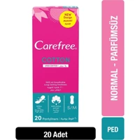 Carefree Refresh Breathable Cotton Organik 20'li Normal Günlük Ped