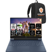 HP Victus 16 9J235EAPN340 Harici GeForce RTX 4060 Intel Core i7 14700HX 96 GB Ram 4 TB SSD 16.1 inç Full HD FreeDos Oyuncu Laptop + PER4 Çanta