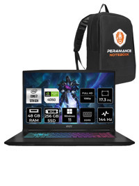 MSI Katana 17 B13VEK-1036XTR Harici GeForce RTX 4050 Intel Core i7 13620H 48 GB Ram 256 GB SSD 17.3 inç Full HD Windows 11 Home Oyuncu Laptop + PER4 Çanta