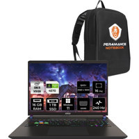 MSI Vector 16 HX A14VGG271TRP348 Harici GeForce RTX 4070 Intel Core i9 14900HX 16 GB Ram 1 TB SSD 16 inç QHD Windows 11 Pro Oyuncu Laptop + PER4 Çanta