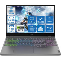 Lenovo Legion 5 82RB00DCTX031 Harici GeForce RTX 3070 Intel Core i7 12700H 64 GB Ram 2 TB SSD 15.6 inç QHD FreeDos Oyuncu Laptop