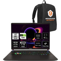 MSI Vector 16 HX A13VHG495TRP305 Harici GeForce RTX 4080 Intel Core i7 13700HX 8 GB Ram 4 TB SSD 16 inç Full HD FreeDos Oyuncu Laptop + PER4 Çanta