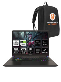 MSI Vector 17 HX A14VIG-879XTR Harici GeForce RTX 4090 Intel Core i9 14900HX 48 GB Ram 512 GB SSD 17 inç QHD Windows 11 Pro Oyuncu Laptop + PER4 Çanta