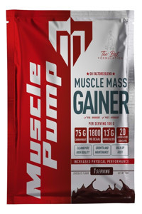 Muscle Pump Çikolata Aromalı 1 Servis Kas Yapıcı Gainer 100 gr Toz