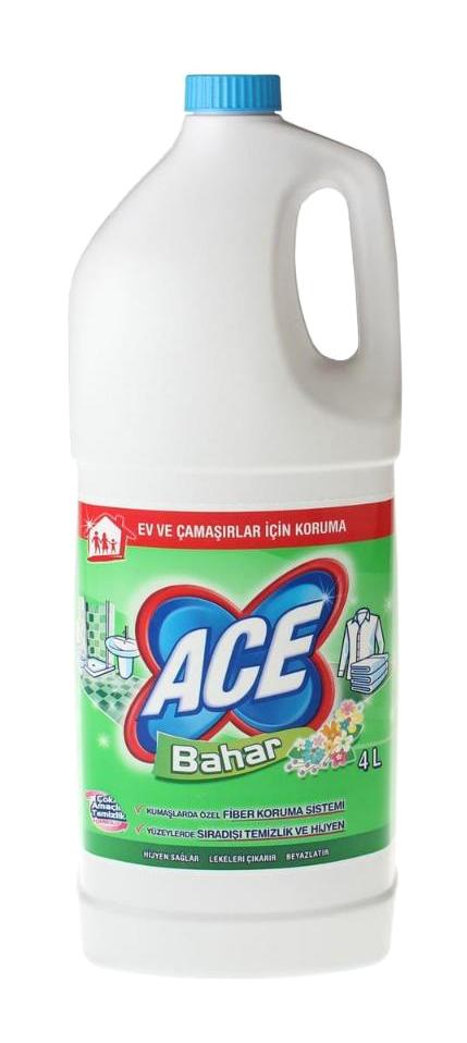 Ace Kokulu Beyazlar-Renkliler İçin Sıvı Çamaşır Suyu 4 lt