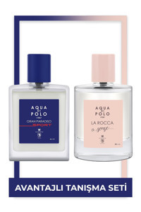 Aqua Di Polo 1987 La Rocca Sense STCC021161 İkili Erkek-Kadın Parfüm Seti EDP