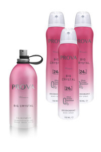 Prova Big Crystal 4 Parça Kadın Parfüm Deodorant Seti EDP