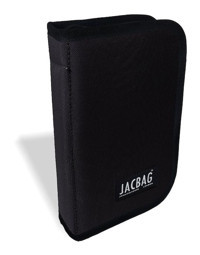 Jacbag Cover Siyah Düz Katlanabilir Cüzdan Kalemlik