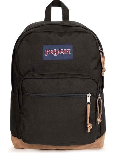 Jansport EK0A5BAPN55 3 Gözlü Siyah Lise-Üniversite Unisex Sırt Çantası