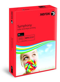 Xerox Symphony A4 80 gr 500 Yaprak 1 Top Kırmızı Fotokopi Kağıdı